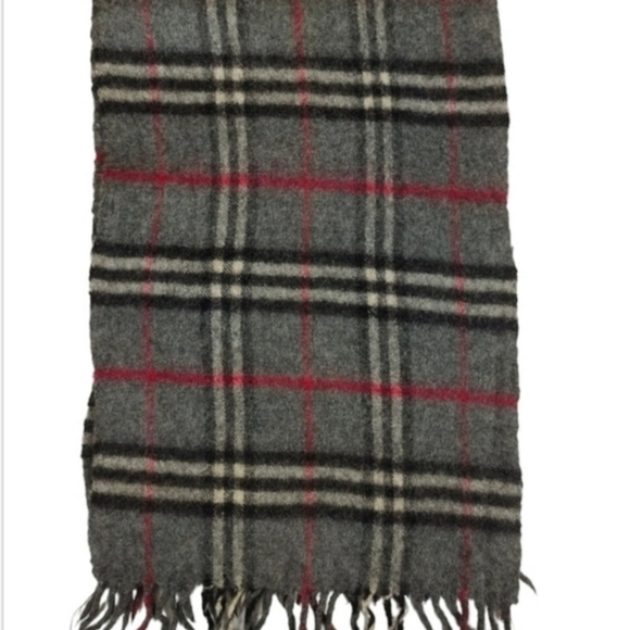 🧧Burberry Tarten 100% Lambswool Scarf🔮GIFT - Picture 4 of 9